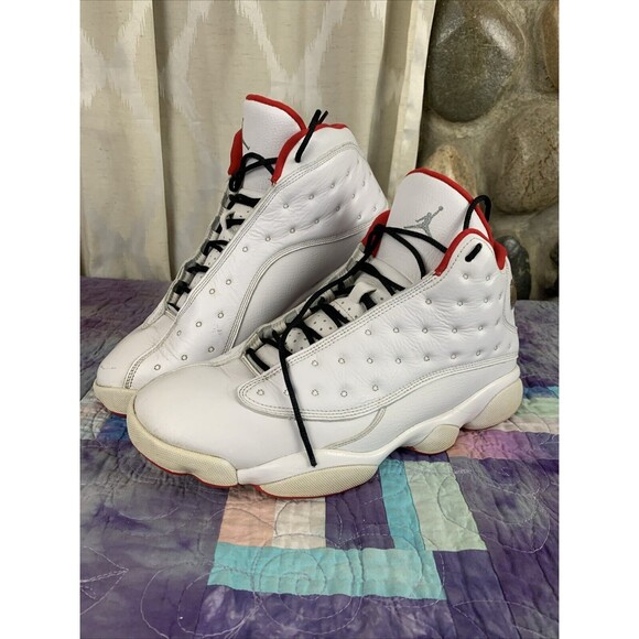 Jordan Other - Jordan 13 Retro History of Flight 2017 Mens Size 11 Preowned White With Red